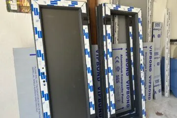 porte pvc gris antracite maroc