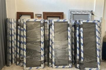 porte pvc gris antracite maroc