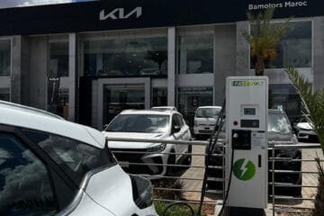 station de recharge pour voitures électrique au Maroc