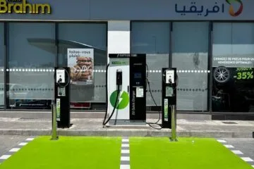 station de recharge pour voitures électrique au Maroc