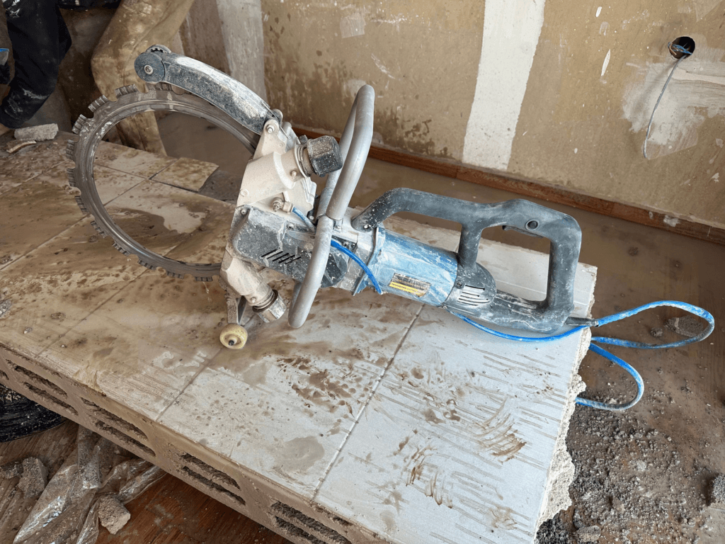 Ring Saw: sciage béton armé au Maroc