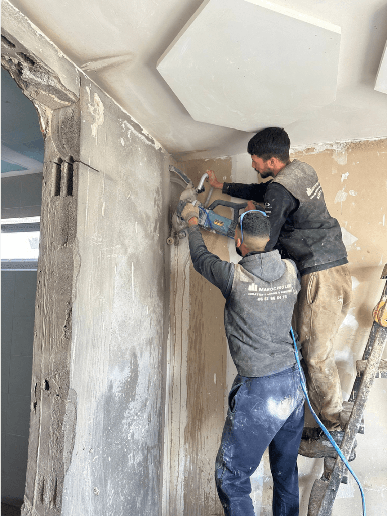 Ring Saw: sciage béton armé au Maroc