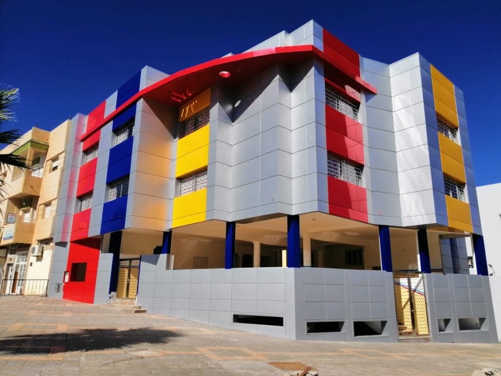 Habillage façade en Alucobond Maroc à Casablanca