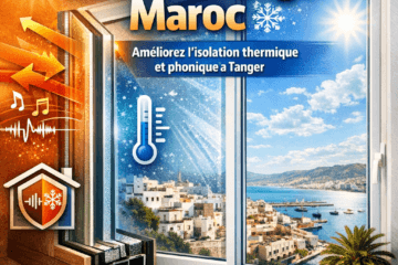 Double vitrage Maroc : Améliorez l’isolation à Tanger