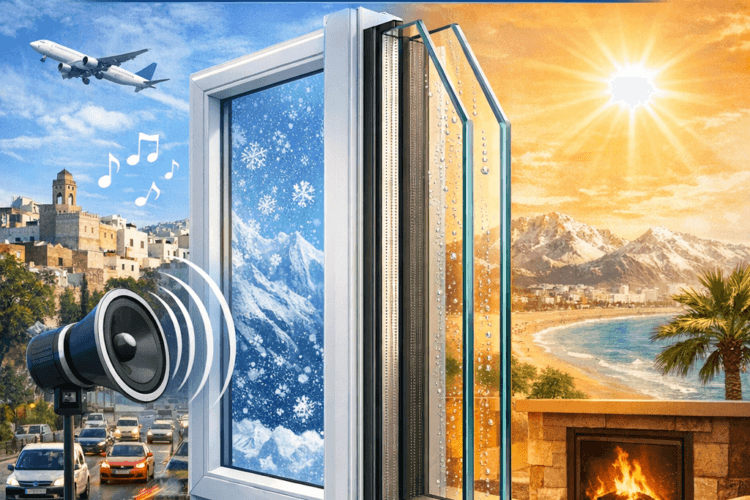 Double Vitrage Maroc : Isolation Phonique et Thermique à Tanger