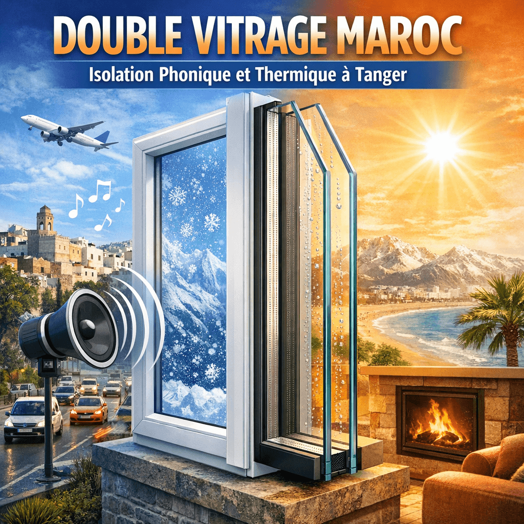 Double Vitrage Maroc : Isolation Phonique et Thermique à Tanger
