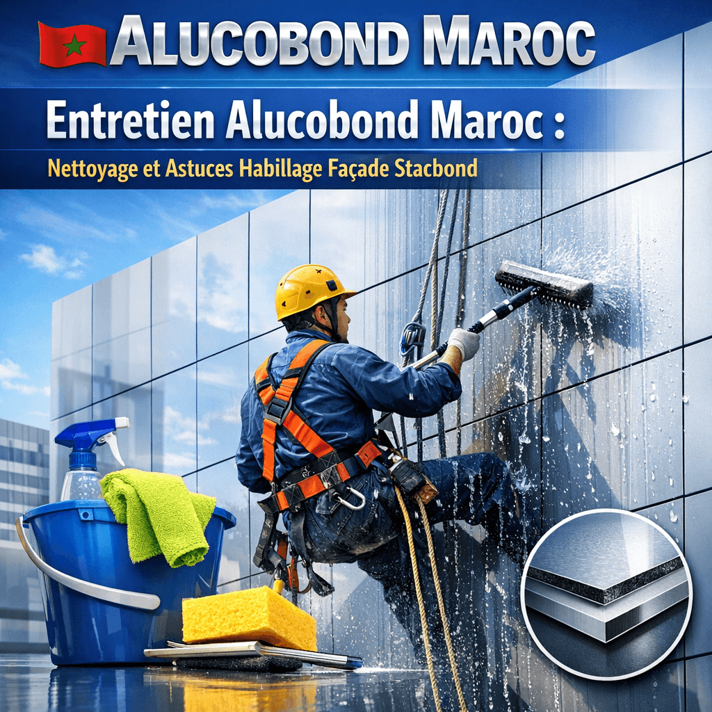 Entretien Alucobond Maroc : Nettoyage et Astuces Habillage Façade Stacbond