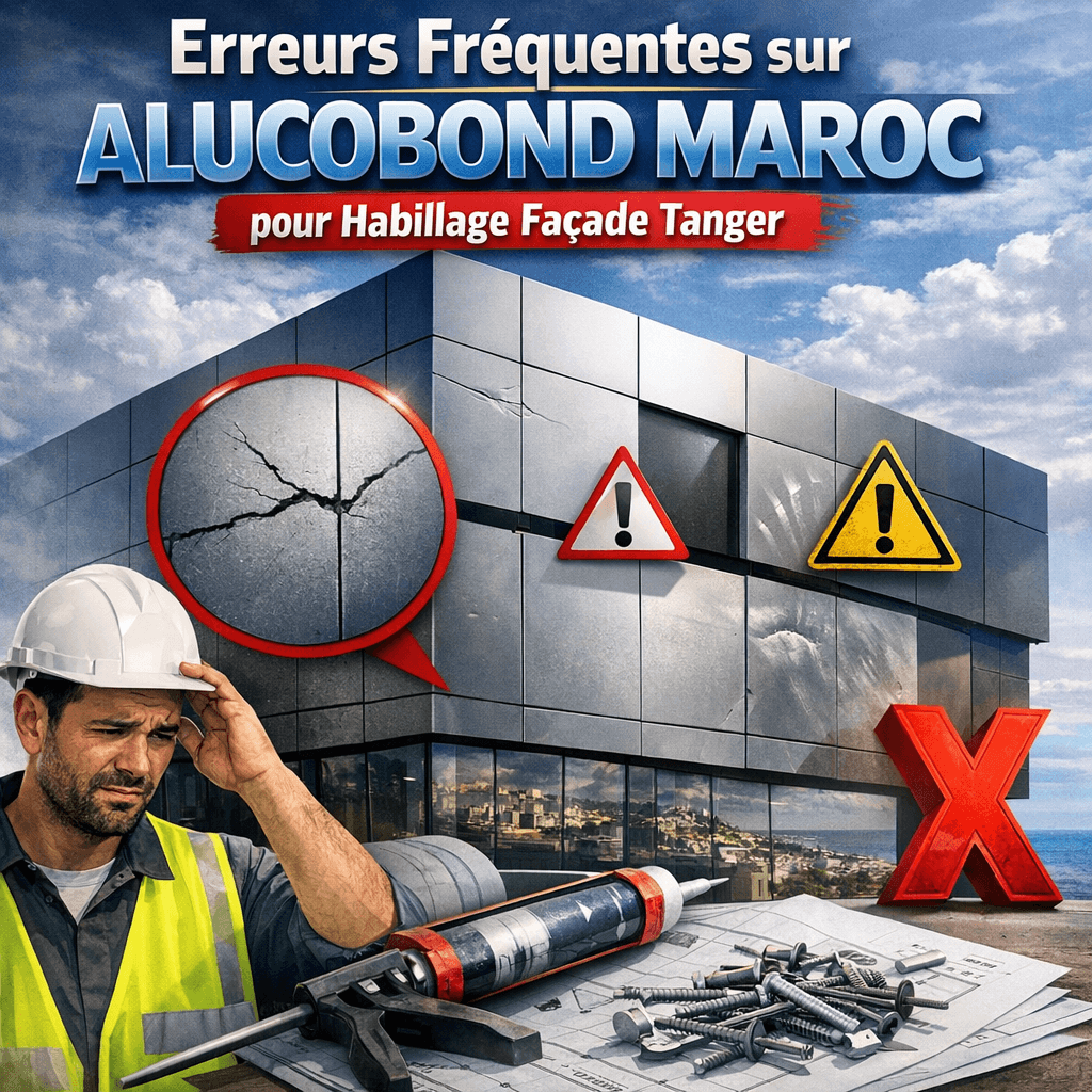 Erreurs Fréquentes sur Alucobond Maroc pour Habillage Façade Tanger