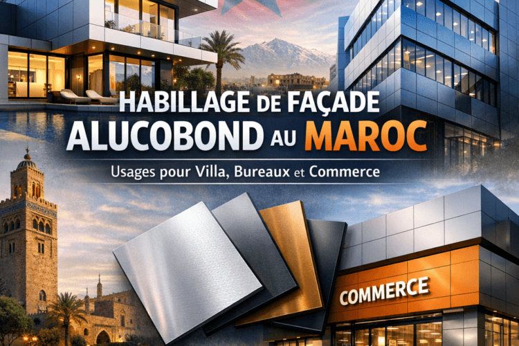 Habillage de Façade Alucobond au Maroc