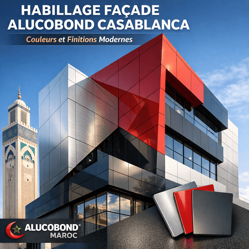 Habillage Façade Alucobond Casablanca