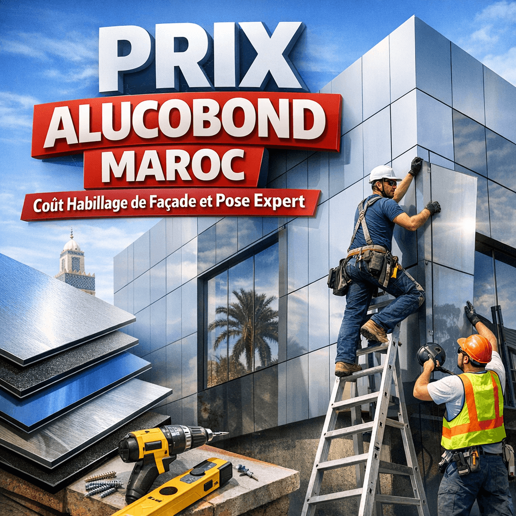 Prix Alucobond Maroc : Coût Habillage de Façade